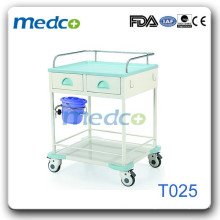 Hospital steel treatment trolley T025
